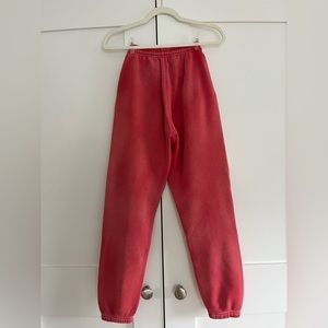 Red Madhappy USA Sweatpants
